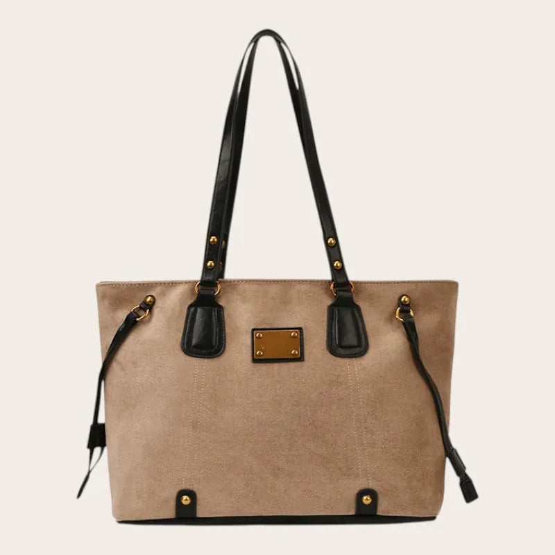 Sac cabas suédine vintage aristo
