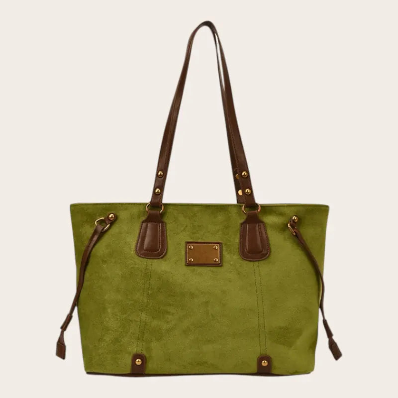 Sac cabas suédine vintage aristo