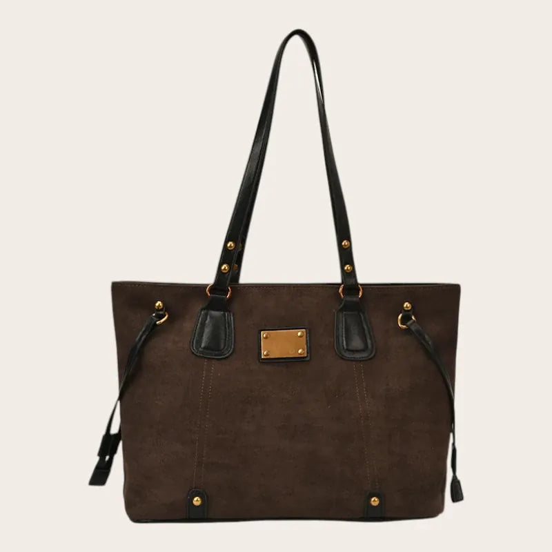 Sac cabas suédine vintage aristo
