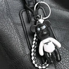 Sac cabas zippé carré Noir