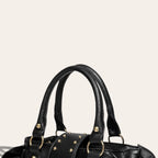 Sac coquette noeuds fermoir coeur Noir