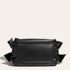 Sac coquette noeuds fermoir coeur Noir