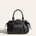 Sac coquette noeuds fermoir coeur Noir