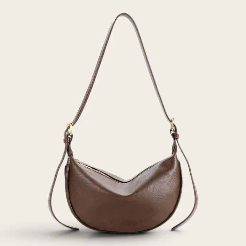Sac demi-lune cuir vegan