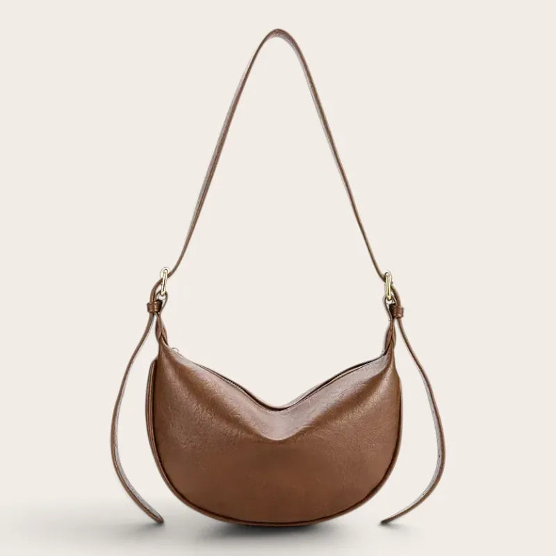 Sac demi-lune cuir vegan