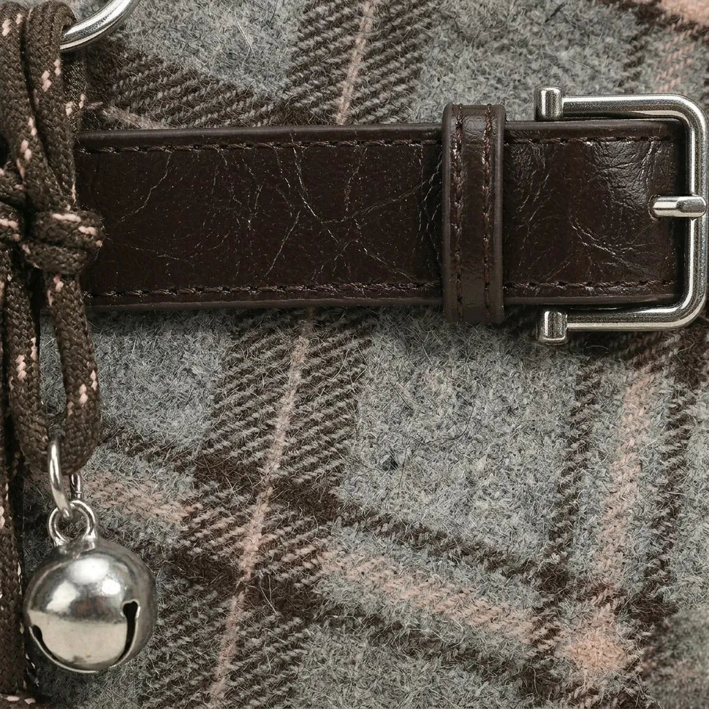 Sac épaule carreaux vintage