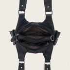 Sac épaule clous Y2K Noir