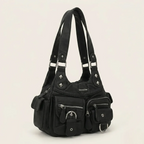 Sac épaule clous Y2K Noir
