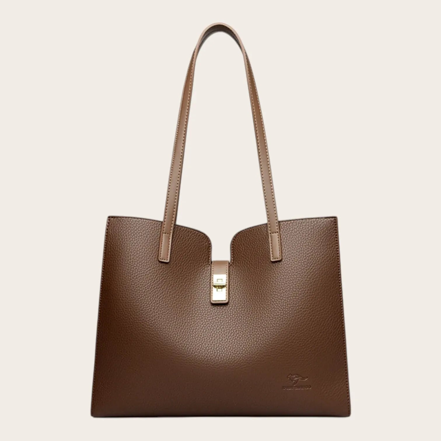 Sac épaule en cuir manchette