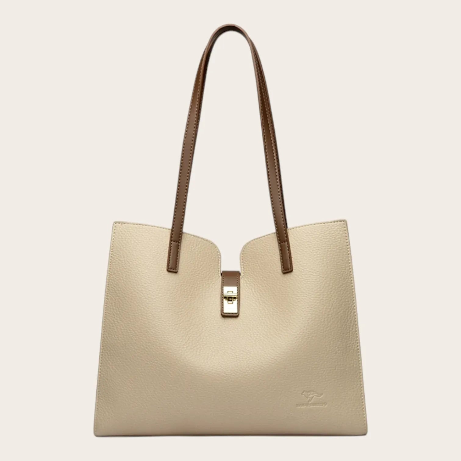 Sac épaule en cuir manchette
