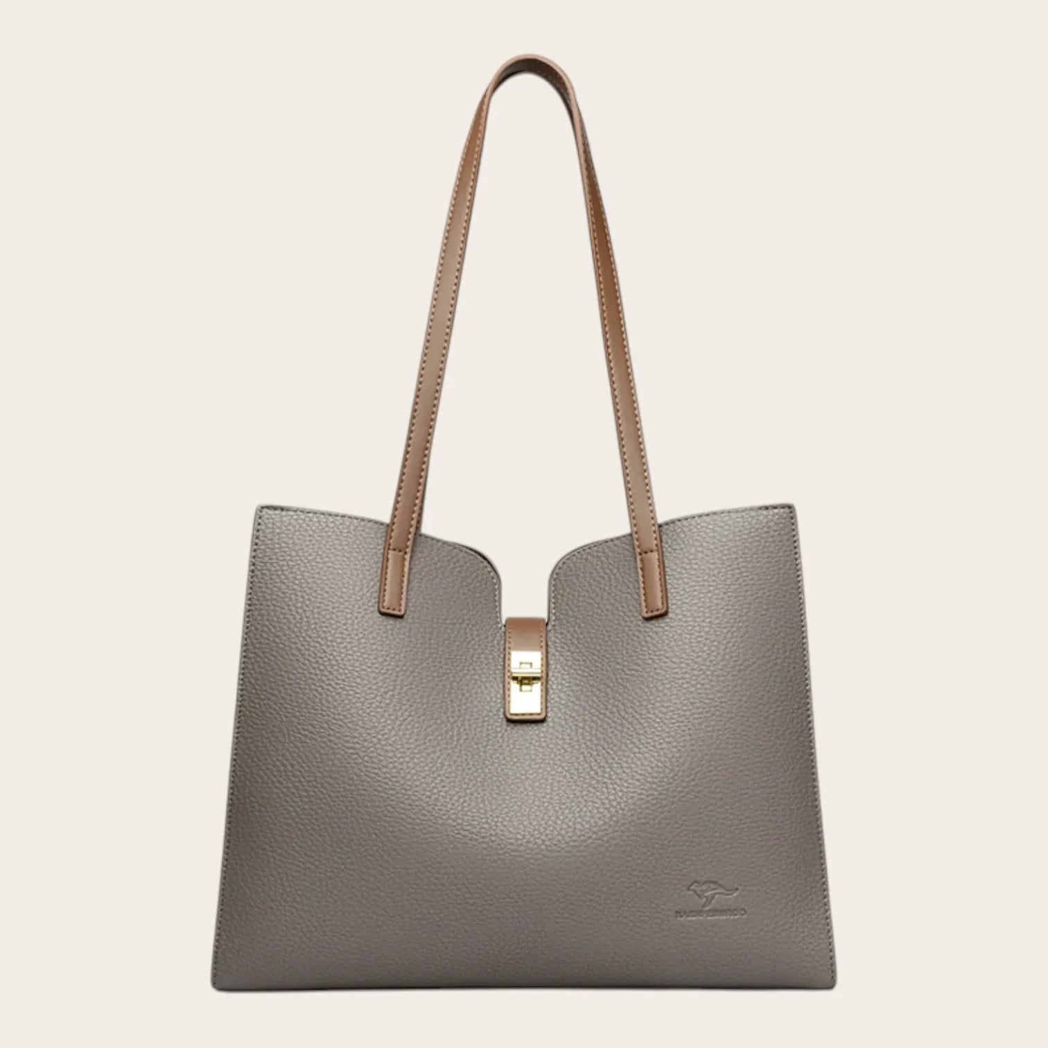 Sac épaule en cuir manchette