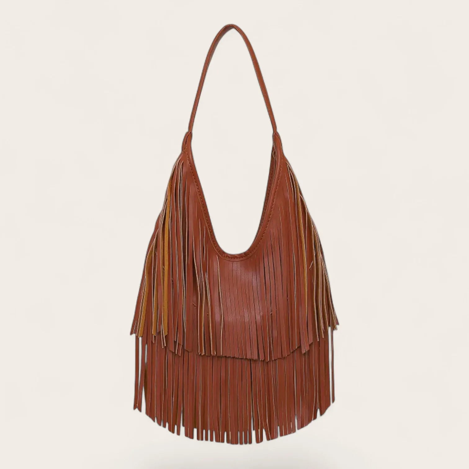 Sac hobo a frange