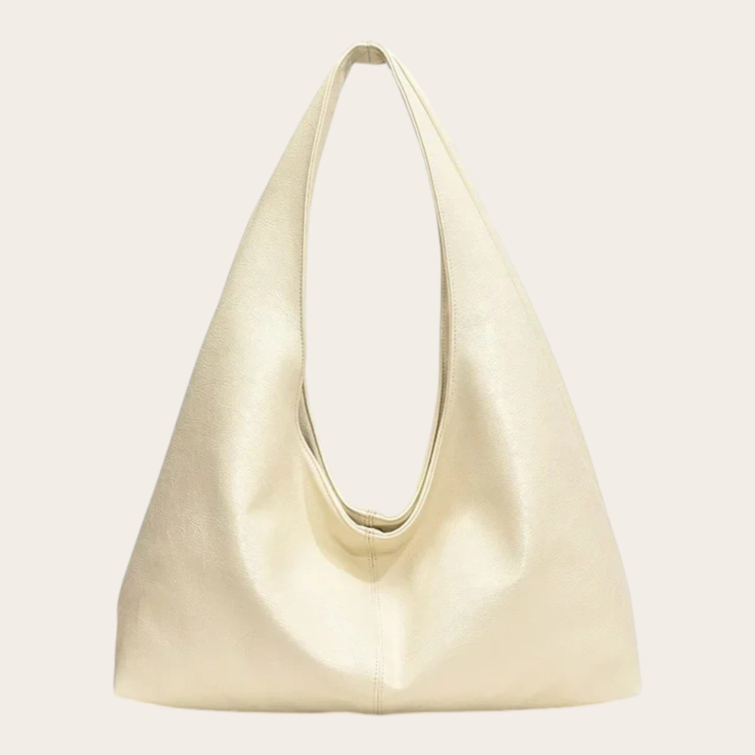 Sac hobo cuir vegan verni