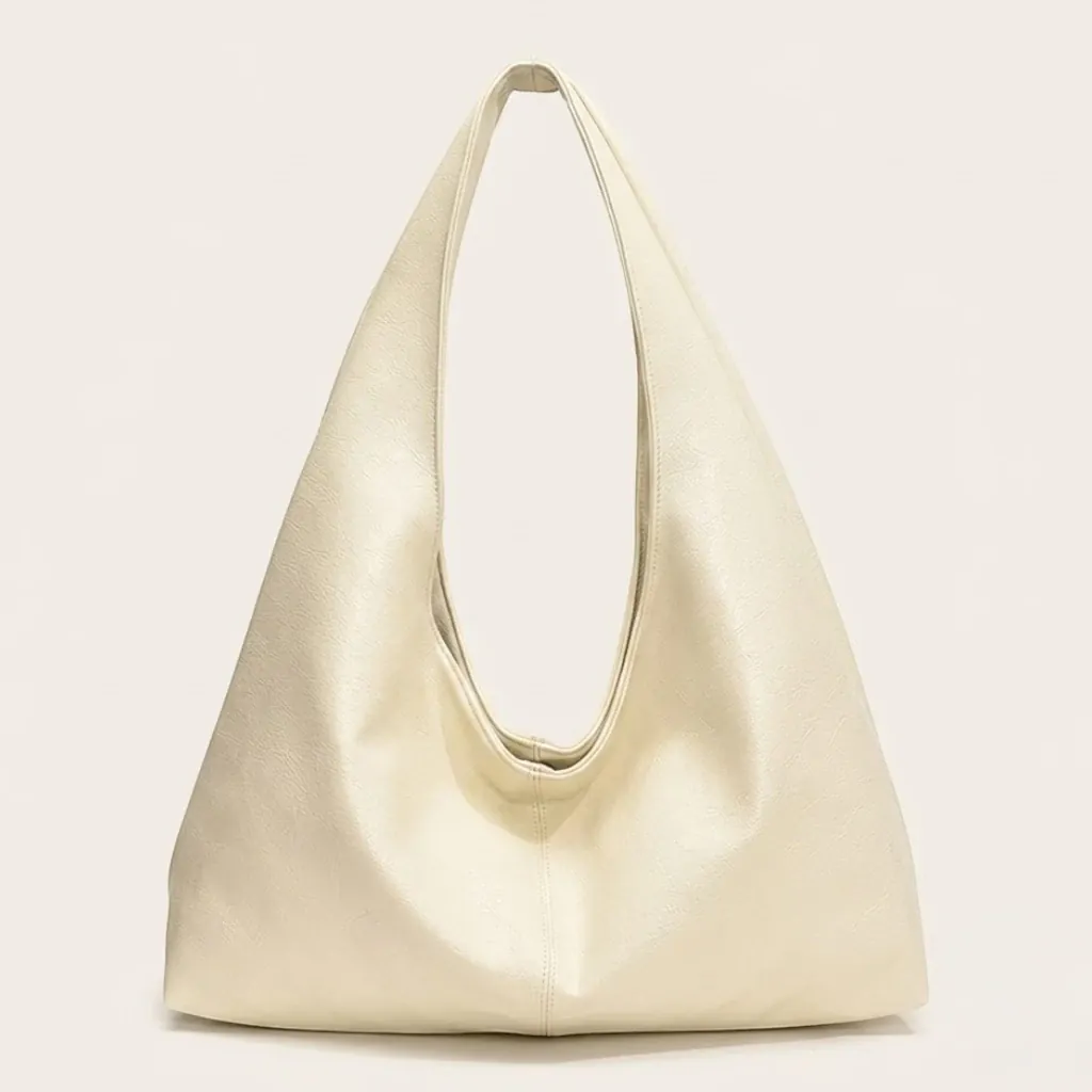 Sac hobo cuir vegan verni