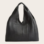 Sac hobo sellerie cuir Noir