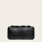 Sac hobo sofa cuir souple Noir