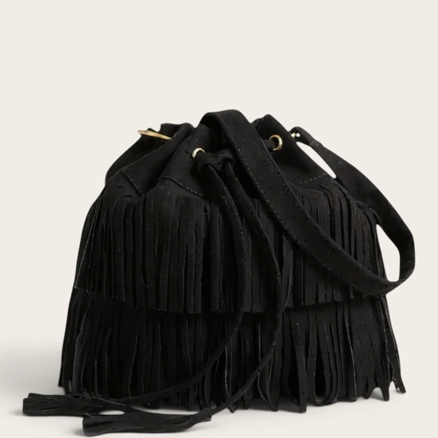 Sac seau a frange