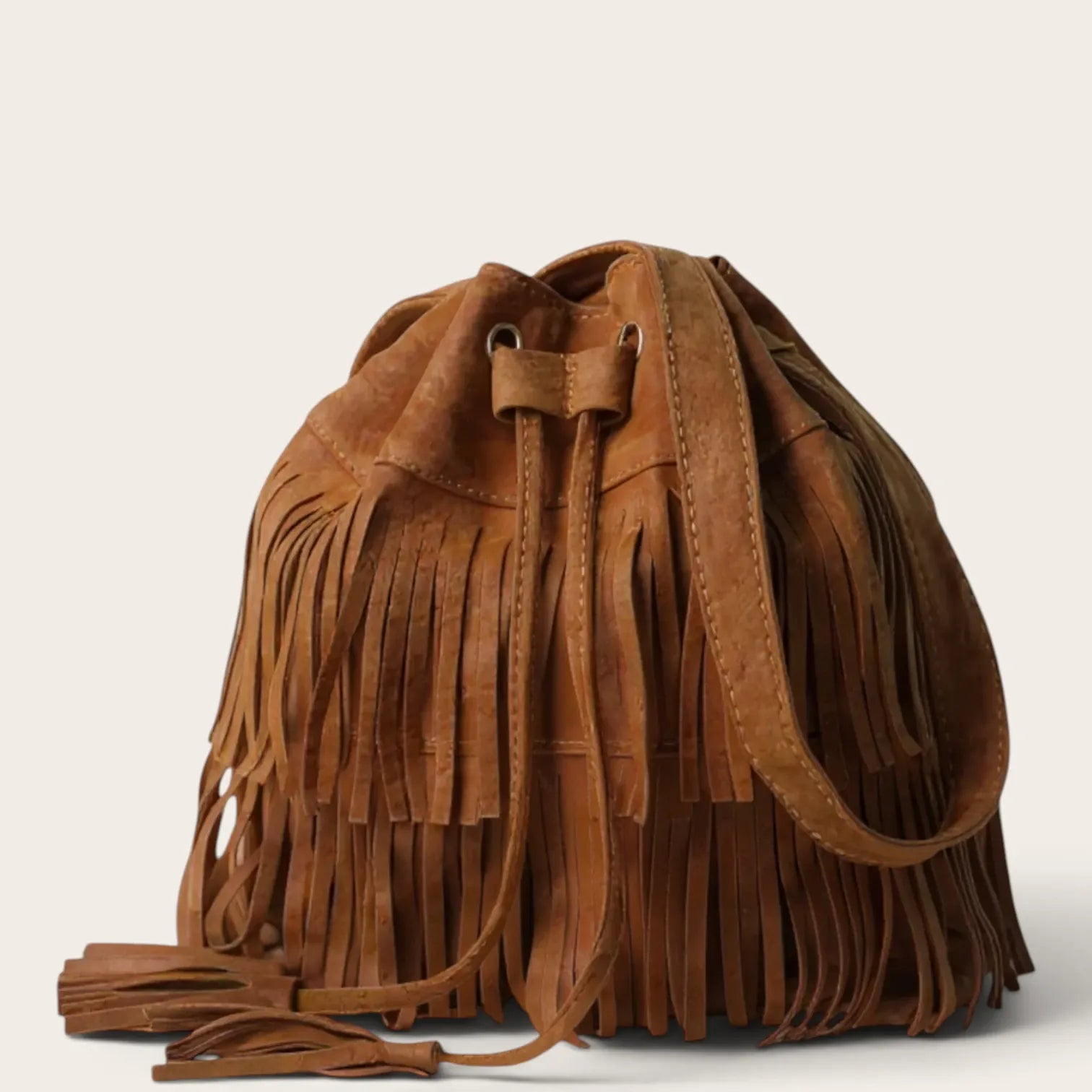 Sac seau a frange