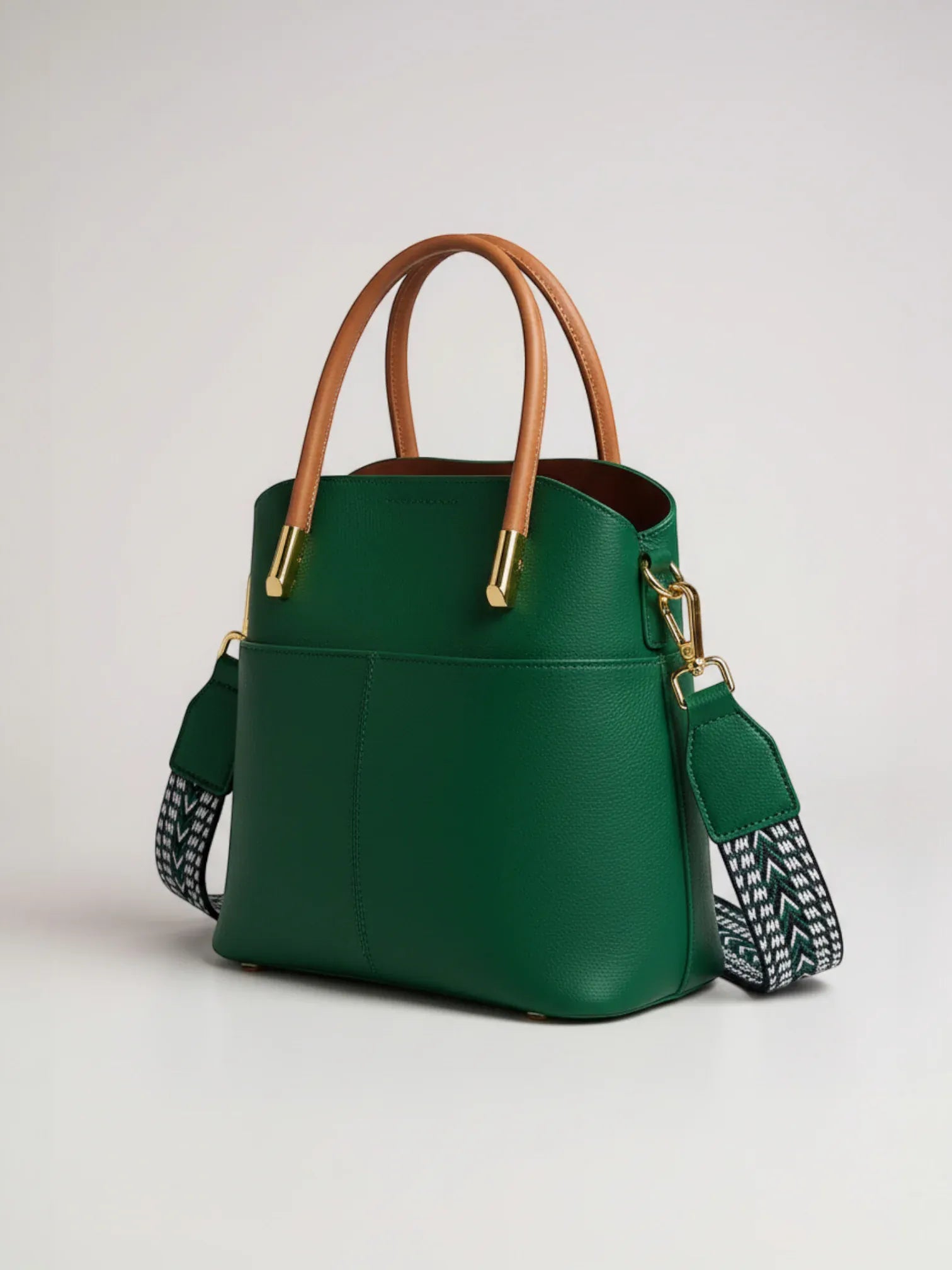 Sac seau anse large Vert