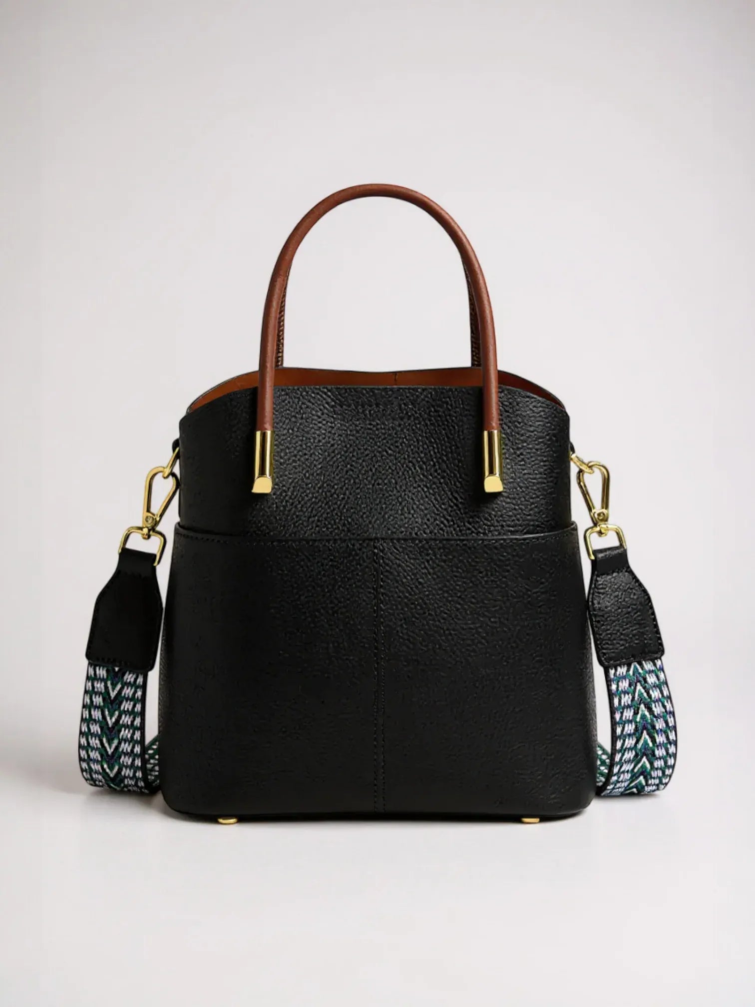 Sac seau anse large Noir