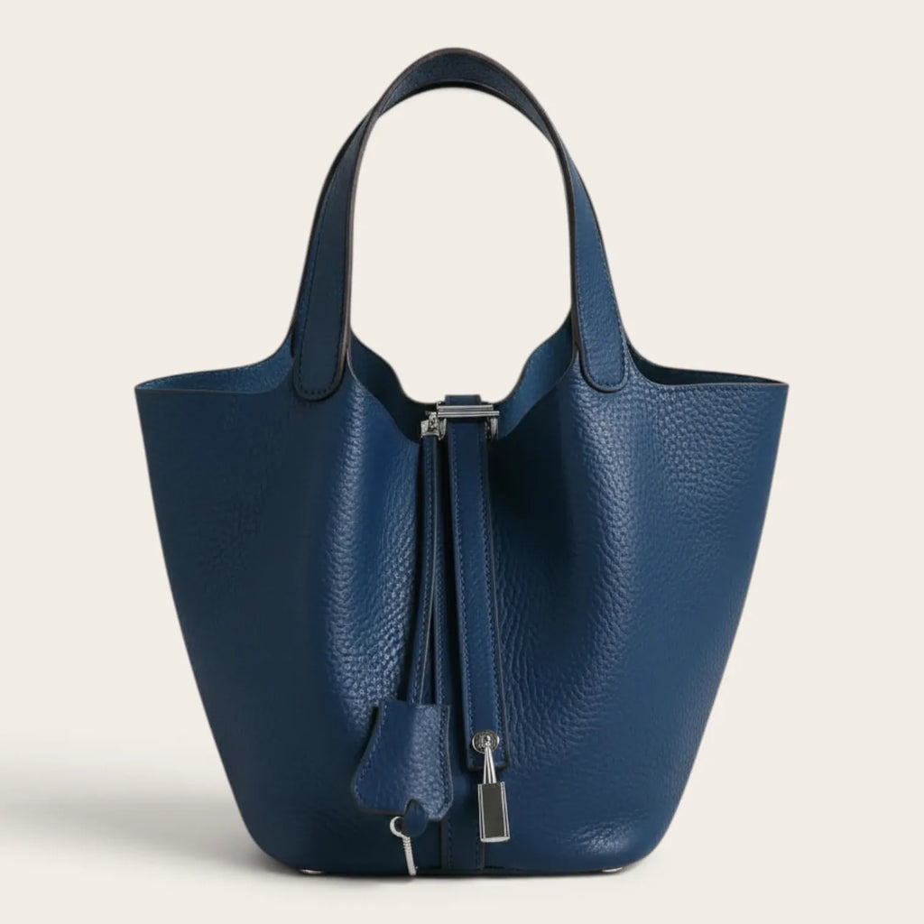 Sac seau bleu marine