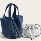 Sac seau bleu marine