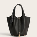 Sac seau cuir éléphant