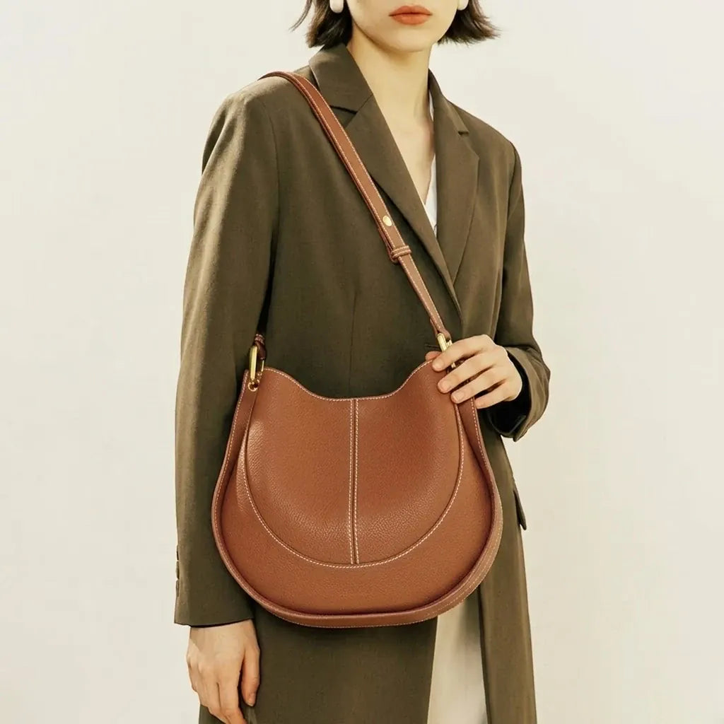 Sac seau demi lune