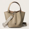 Sac seau khaki