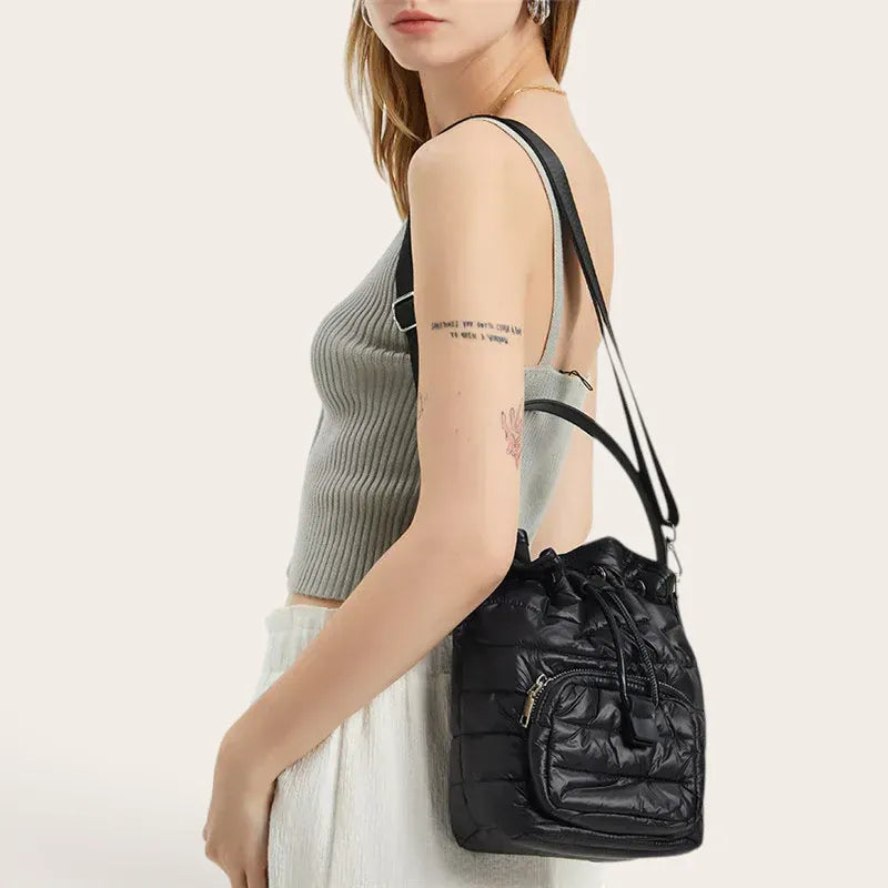 Sac seau matelassé