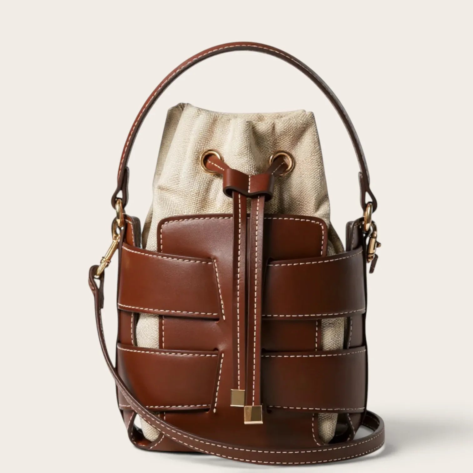Sac seau squelette similicuir