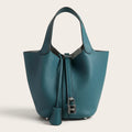 Sac seau turquoise