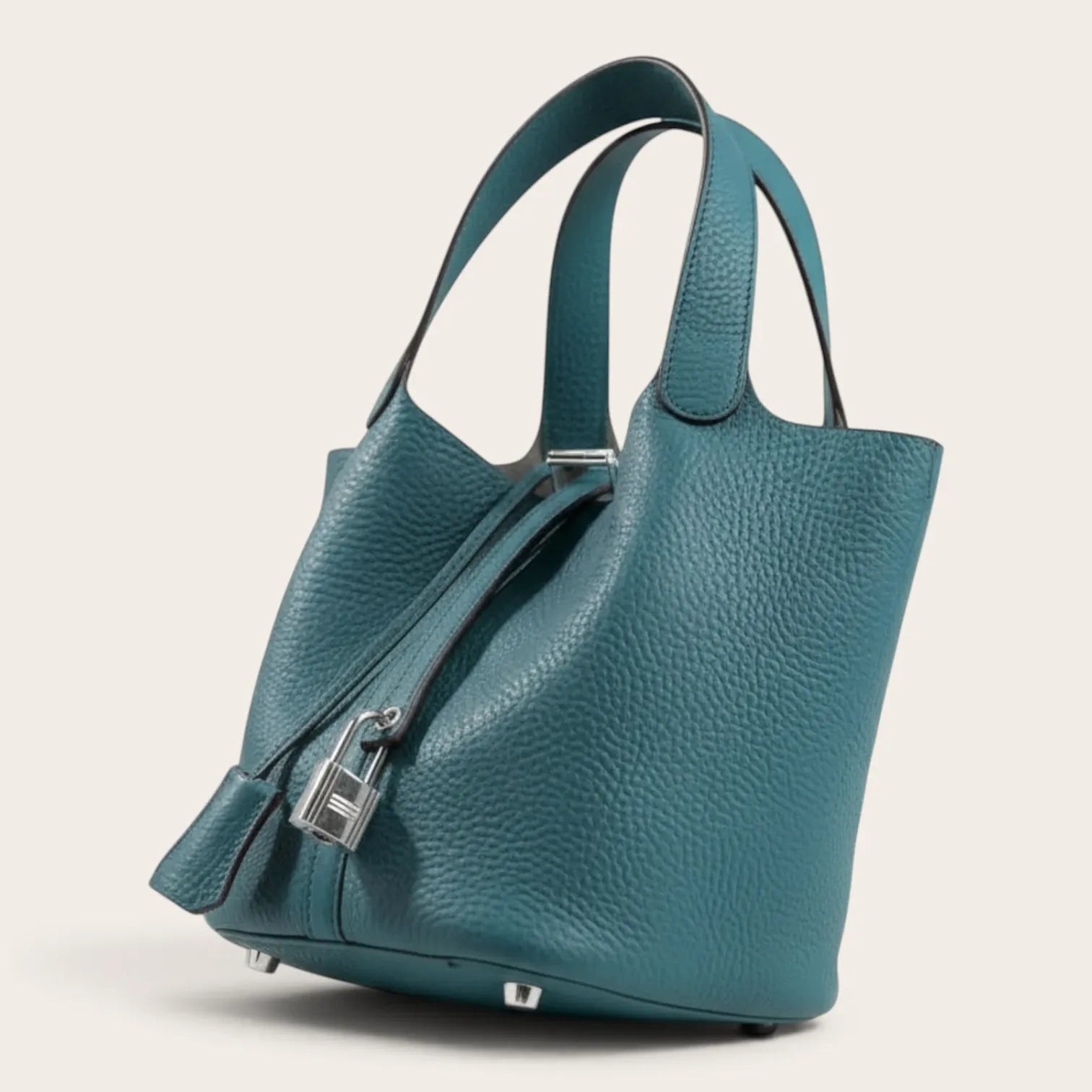 Sac seau turquoise